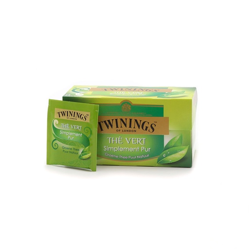 [0883] Thé vert nature Twinings 25 sachets