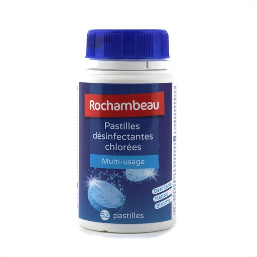 [0932] Pastilles désinfectantes chlorées 52 pièces