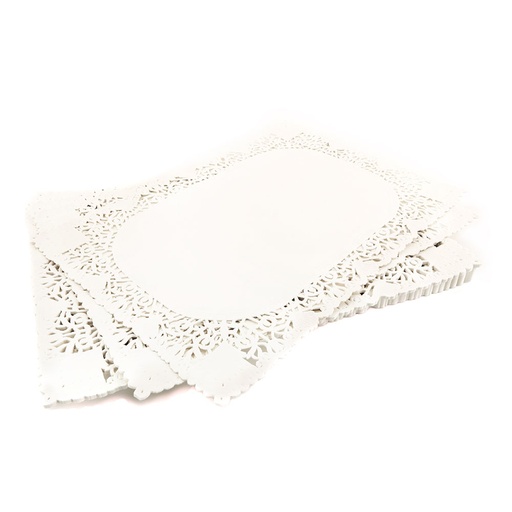 [0937] 250 Napperons dentelles en papier 25x35cm