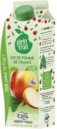 [1028] Jus de pomme de France Plein Fruit 1 litre