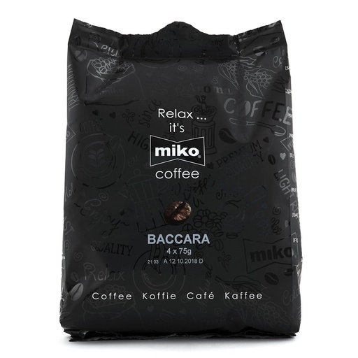 [1054] Dosettes café filtre baccara Miko 36 pièces