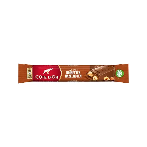 [3173] Chocolat au lait et noisettes Côte d'Or 32 pièces de 45gr