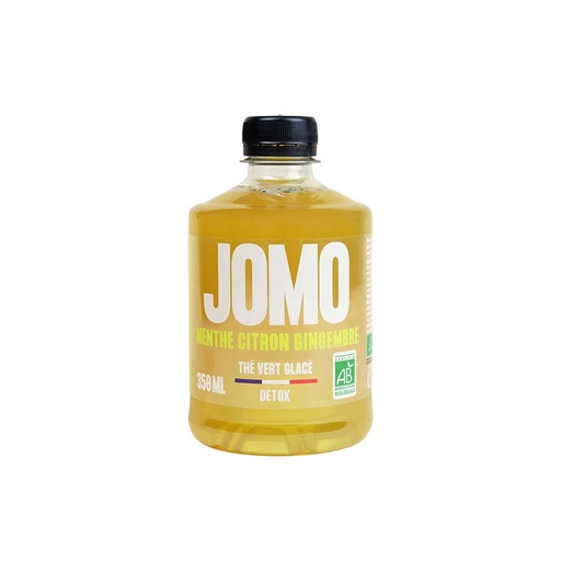 [4039] Thé vert glacé menthe citron gingembre bio Jomo 35cl x 6