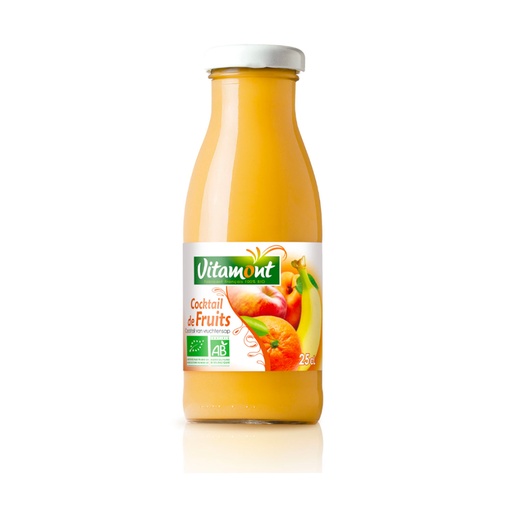[5003] Cocktail de fruits Vitamont bio 25cl x 15