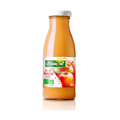 [5005] Pur jus de pomme Vitamont bio 25cl x 15
