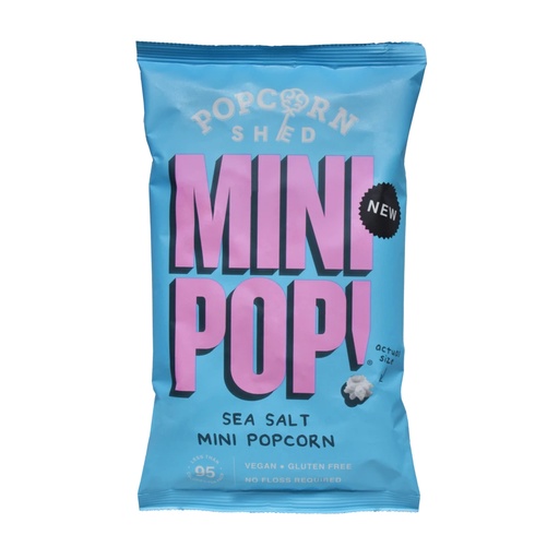 [5025] Mini popcorn salé vegan Popcornshed 20gr