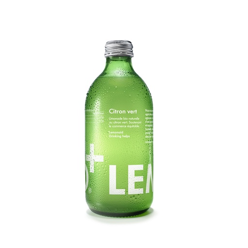 [5035] Limonade citron vert bio Lemonaid+ 33cl x 12