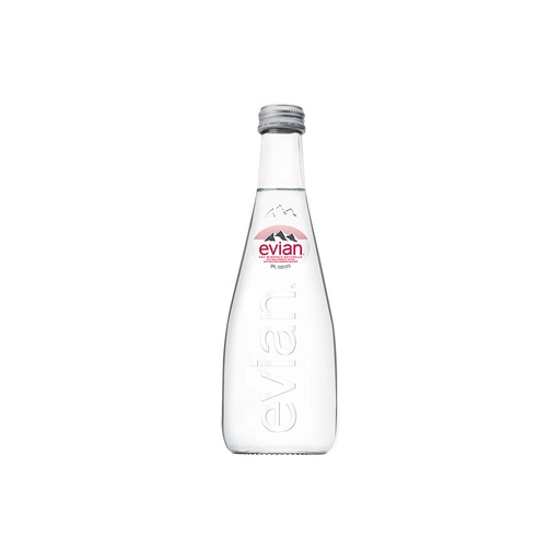 [5137] Evian en verre perdu 33cl x 20