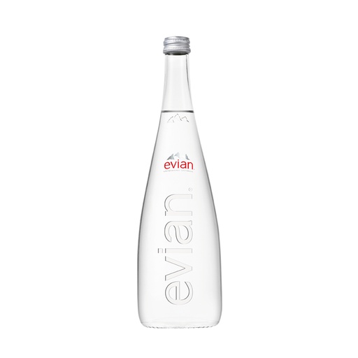 [5138] Evian en verre perdu 75cl x 12