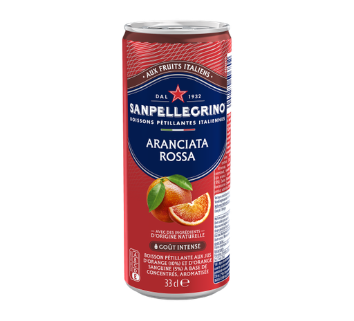 [5162] San Pellegrino Aranciata Rossa 33cl x 24