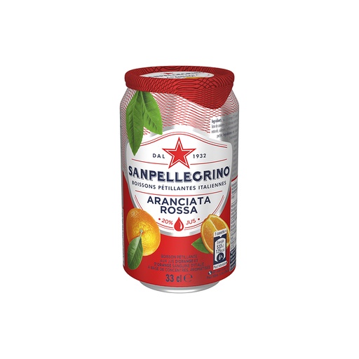 [5162] San Pellegrino Aranciata Rossa 33cl x 24