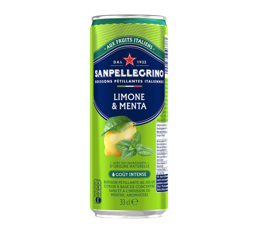 [5168] San Pellegrino Limone & Manta 33cl x 24