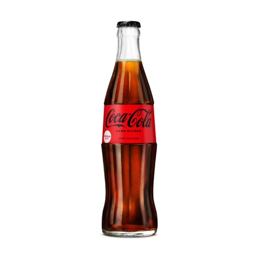 [5280] Coca-Cola Zéro en verre consigné 33cl x 24