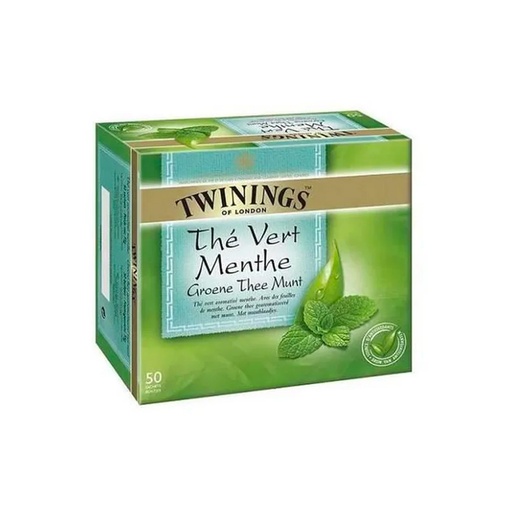 [5379] Thé vert menthe Twinings 50 sachets