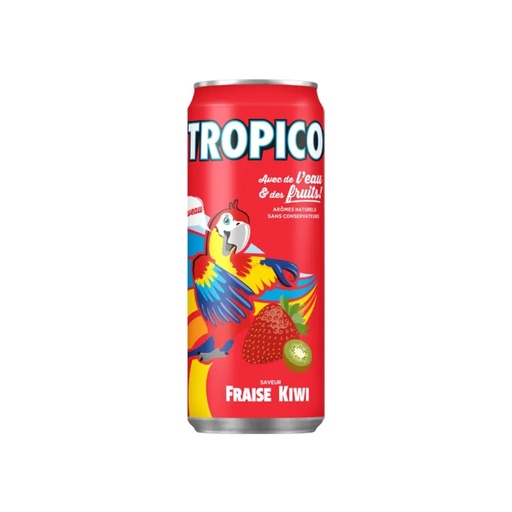 [5629] Tropico fraise kiwi 33cl x 24