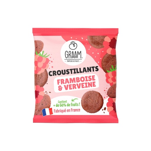 [5631] Croustillants framboise et verveine Graam 20gr x 10