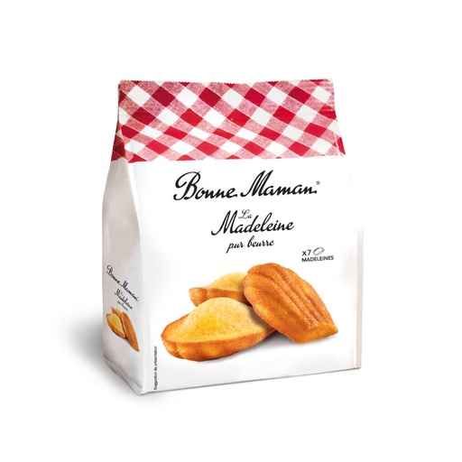 [5667] Madeleines pur beurre Bonne Maman 7 pièces pour 175gr