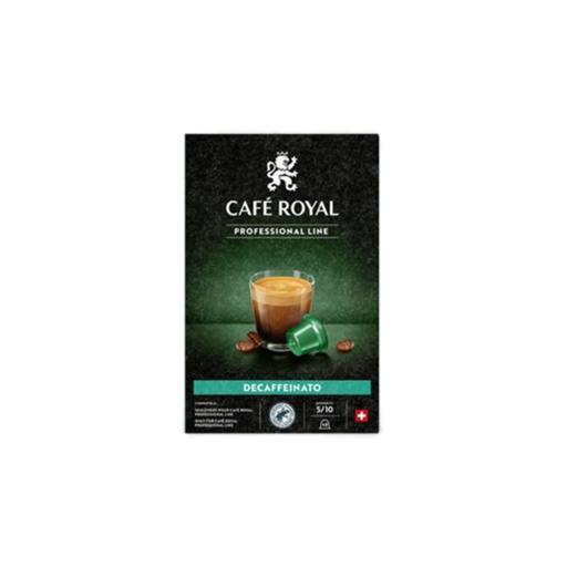 [5674] Capsules pour machines Café Royal Pro Decaffeinato 48 pièces
