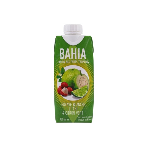 [5702] Bahia goyave blanche litchi et citron vert 33cl x 12