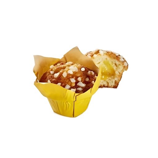 [5761] Minis muffins au citron fourré citron 5 pièces de 26gr
