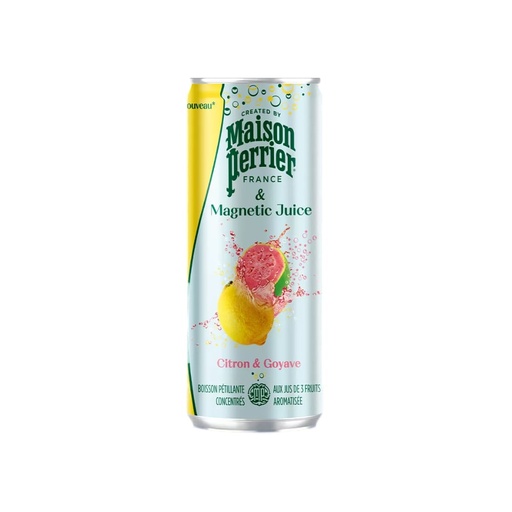 [5770] Perrier Magnetic Juice citron goyave 33cl x 24