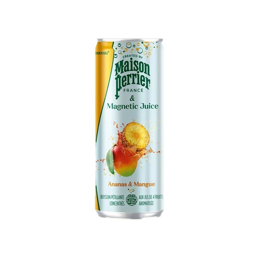 [5771] Perrier Magnetic Juice ananas mangue 33cl x 24