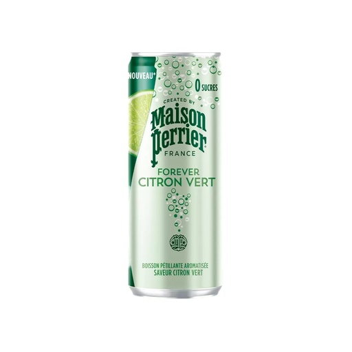 [5772] Perrier Forever citron vert 33cl x 24
