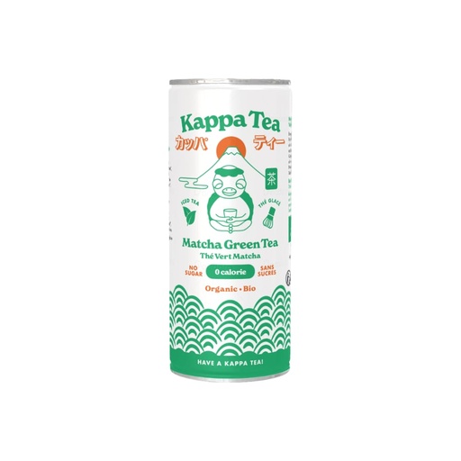 [5807] Thé vert matcha bio Kappa Tea 25cl x 24