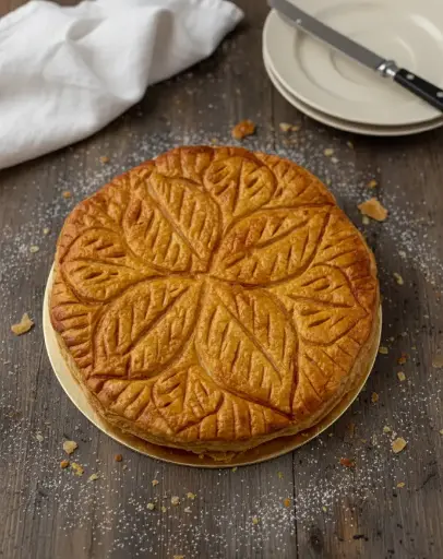 [5829] Galette des rois artisanale 6 parts