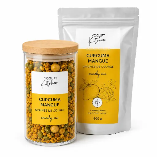 [5846] Toping mangue graine de courge curcuma Yogurt Kitchen 600gr
