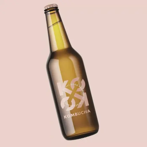 [5858] Koko kombucha framboise hibiscus bio 33cl x 12  