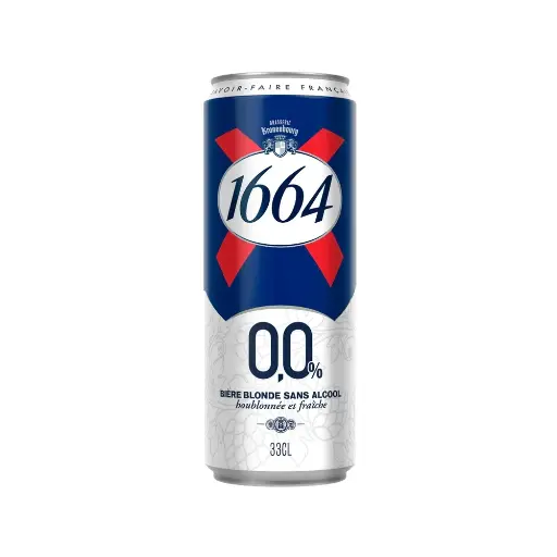 [5873] 1664 sans alcool 33cl x 12