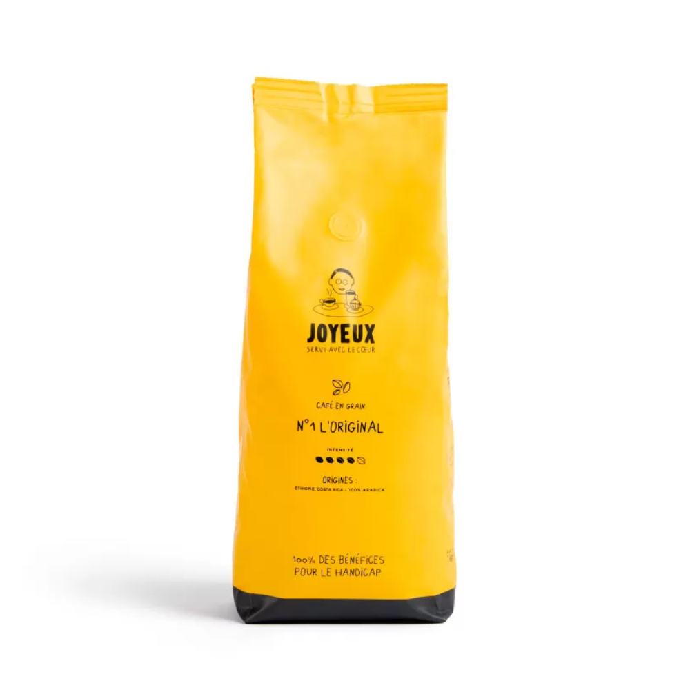 Café en grains l'original Café Joyeux 1 kilo | Market-Office
