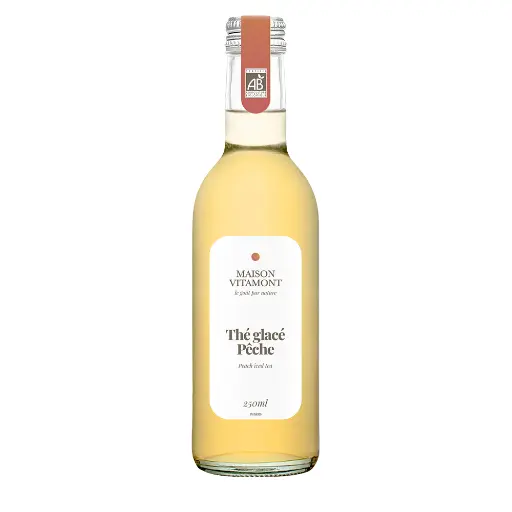 [5924] Thé glacé pêche Maison Vitamont 25cl x 12  