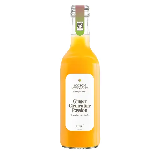 [5927] Ginger clémentine passion Maison Vitamont 25cl x 12   