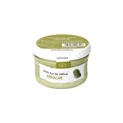 [5961] Petit pot de crème à la pistache Beillevaire 100g
