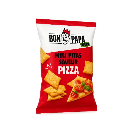 [5969] Mini Pitas saveur pizza Bon Papa 30gr 