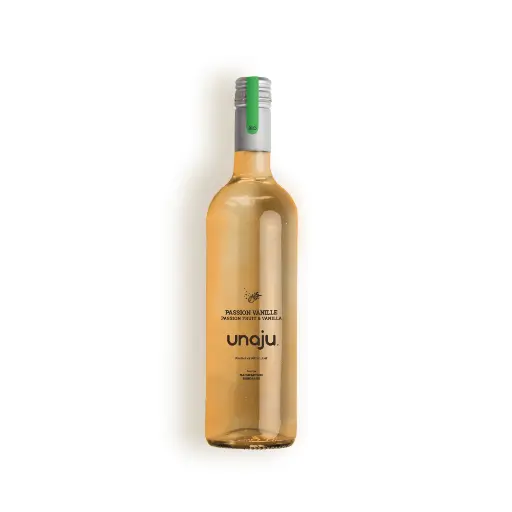 [6225] Boisson pétillante infusée passion vanille bio Unaju 75cl x 6