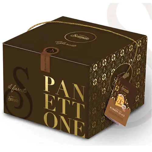 [6240] Panettone à la crème de marrons glacés 1kg