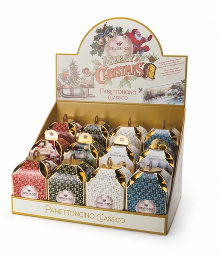 [6248] Lot de 4 mini Panettone classique 100gr 