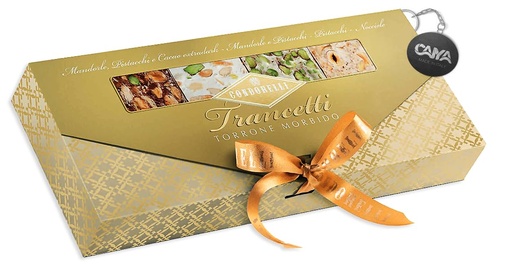 [6257] Boite d'assortiment de nougats 300gr   