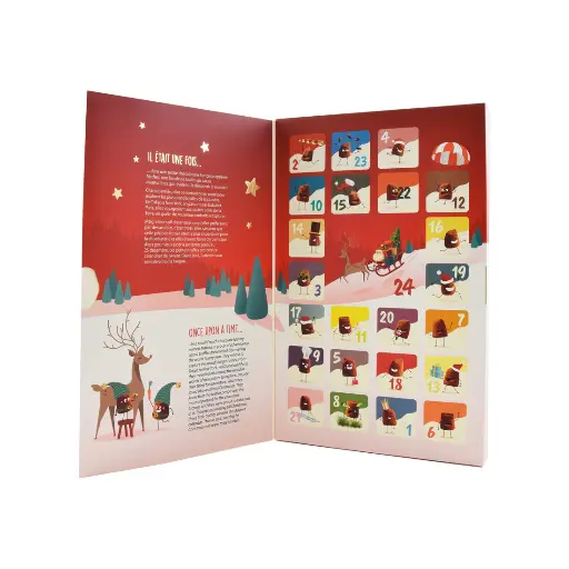 [6268] Calendrier de l'avent truffes fantaisie 170gr