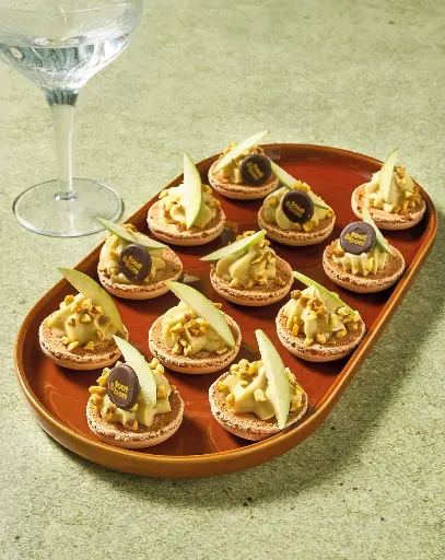 [9056] Les macarons d'hiver (18 pièces)