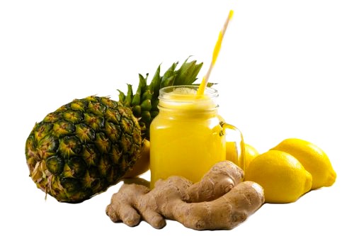 [6327] Jus multi fruits pressé ananas, gingembre, citron 100cl
