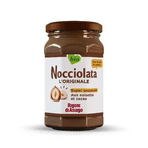 [6331] Pâte à tartiner Nocciolata cacao et noisettes bio 250gr