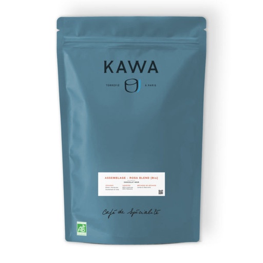 [6355] Café en grain Rosa Blend Bio Kawa 1kg    