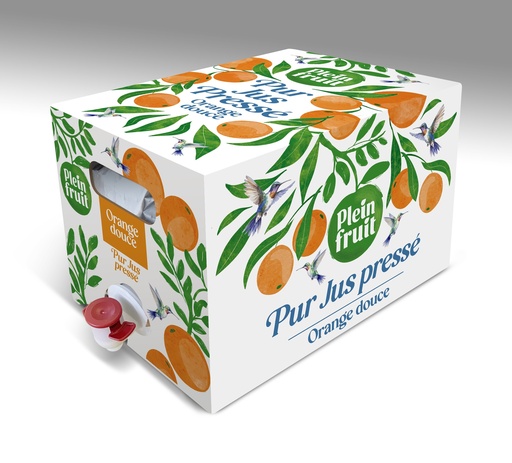 [6367] Pur jus d'orange Plein Fruit BIB de 5L