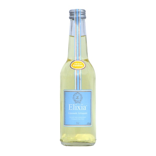 [6374] Limonade artisanale fruit de la passion bio Elixia 33cl x 12 