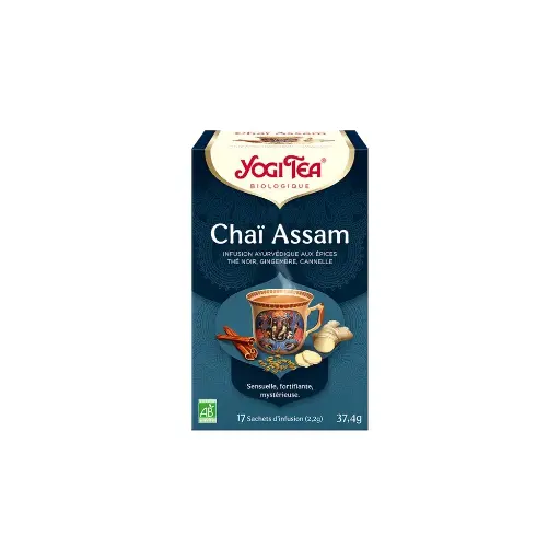 [6388] Infusion chaï assam bio Yogi Tea 17 sachets