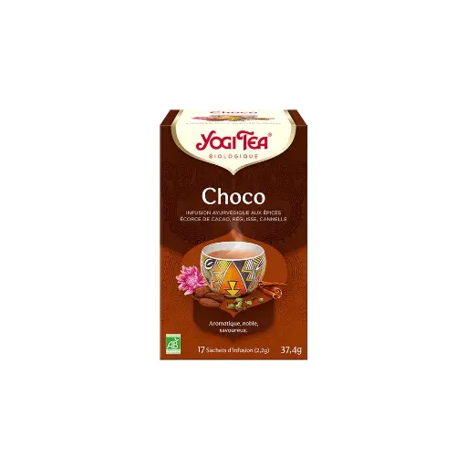 [6390] Infusion choco bio Yogi Tea 17 sachets